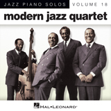 Modern Jazz Quartet 'A Social Call (arr. Brent Edstrom)' Piano Solo