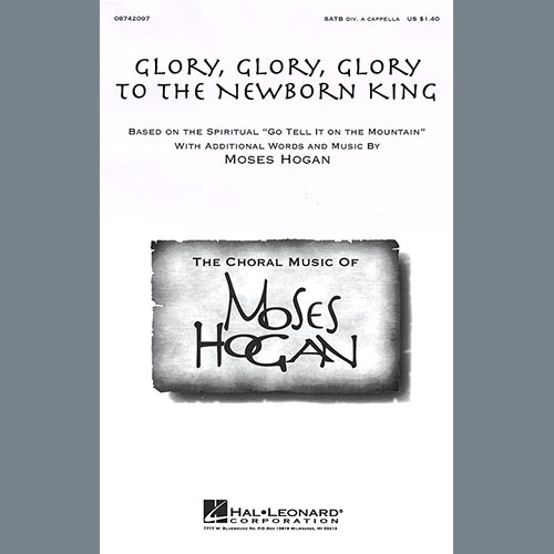 Easily Download Moses Hogan Printable PDF piano music notes, guitar tabs for  SATB Choir. Transpose or transcribe this score in no time - Learn how to play song progression.