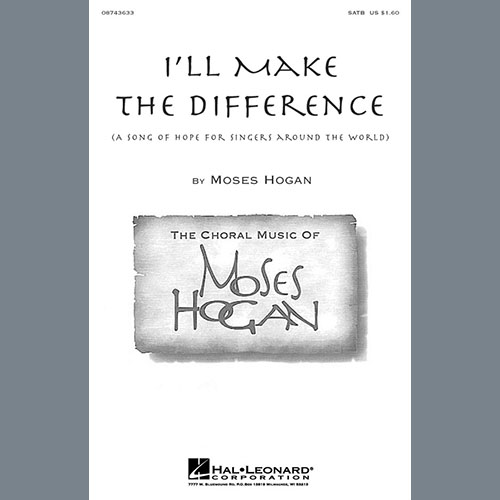 Easily Download Moses Hogan Printable PDF piano music notes, guitar tabs for  SATB Choir. Transpose or transcribe this score in no time - Learn how to play song progression.