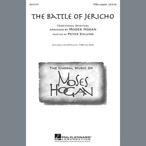Easily Download Moses Hogan Printable PDF piano music notes, guitar tabs for  TTBB Choir. Transpose or transcribe this score in no time - Learn how to play song progression.