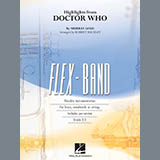Murray Gold 'Highlights from Doctor Who (arr. Robert Buckley) - Conductor Score (Full Score)' Concert Band: Flex-Band