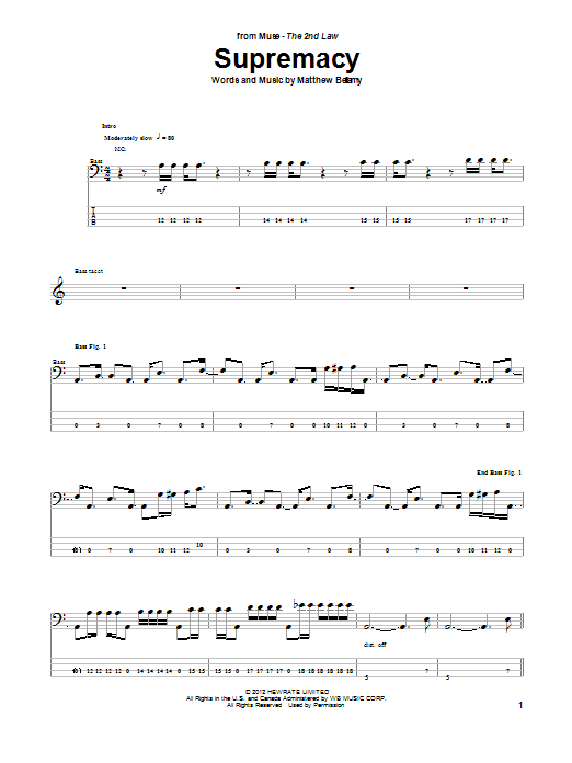 Muse Supremacy sheet music notes and chords arranged for Easy Piano