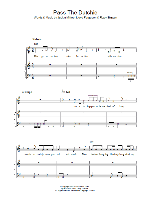 Musical Youth Pass The Dutchie sheet music notes and chords. Download Printable PDF.