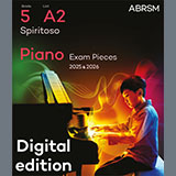 Muzio Clementi 'Spiritoso (Grade 5, list A2, from the ABRSM Piano Syllabus 2025 & 2026)' Piano Solo