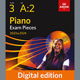Muzio Clementi 'Vivace (Grade 3, list A2, from the ABRSM Piano Syllabus 2023 & 2024)' Piano Solo