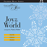 Nancy Faber 'Joy to the World (for Flute, Cello, Piano)' Piano Adventures