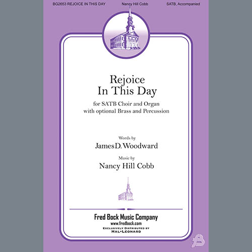 Easily Download Nancy Hill Cobb Printable PDF piano music notes, guitar tabs for  SATB Choir. Transpose or transcribe this score in no time - Learn how to play song progression.