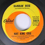 Nat King Cole 'Ramblin' Rose' Lead Sheet / Fake Book