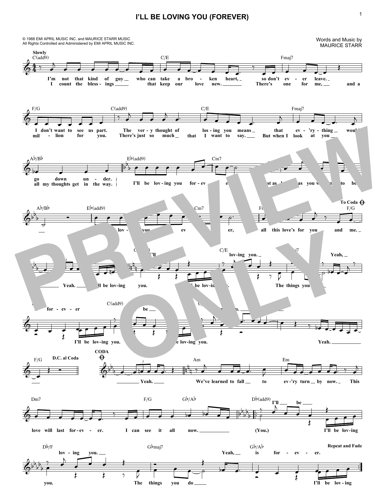 New Kids On The Block I'll Be Loving You (Forever) sheet music notes and chords arranged for Piano, Vocal & Guitar Chords (Right-Hand Melody)