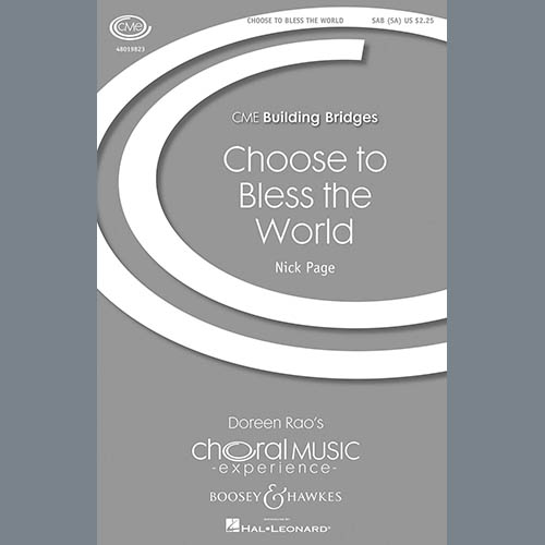 Easily Download Nick Page Printable PDF piano music notes, guitar tabs for  SAB Choir. Transpose or transcribe this score in no time - Learn how to play song progression.