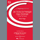 Nick Page 'Je Vois La Neige Qui Danse' Unison Choir