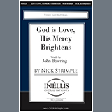 Nick Strimple 'God is Love, His Mercy Brightens' SATB Choir