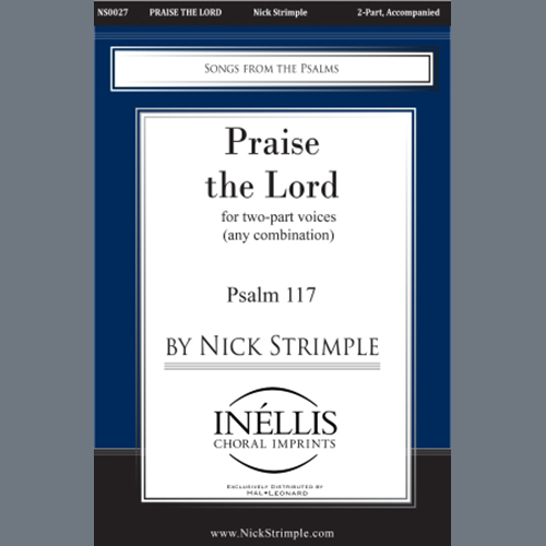 Easily Download Nick Strimple Printable PDF piano music notes, guitar tabs for  2-Part Choir. Transpose or transcribe this score in no time - Learn how to play song progression.