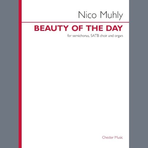 Easily Download Nico Muhly Printable PDF piano music notes, guitar tabs for  SATB Choir. Transpose or transcribe this score in no time - Learn how to play song progression.