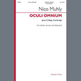 Nico Muhly 'Oculi Omnium (Jesus College)' 2-Part Choir