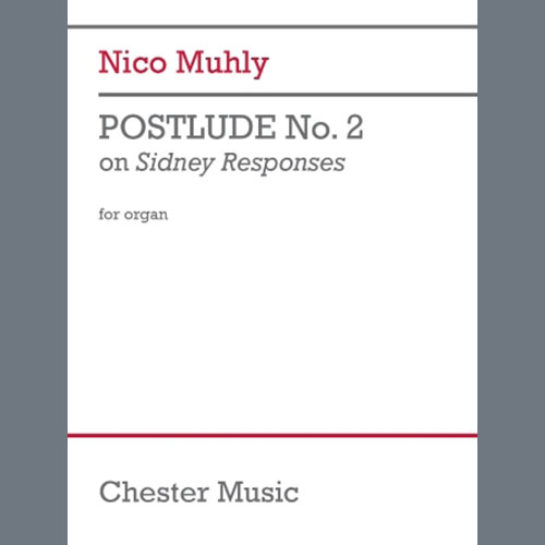 Easily Download Nico Muhly Printable PDF piano music notes, guitar tabs for  Organ. Transpose or transcribe this score in no time - Learn how to play song progression.