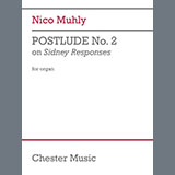 Nico Muhly 'Postlude No. 2 on Sidney Responses' Organ