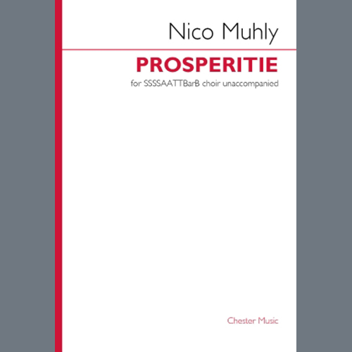 Easily Download Nico Muhly Printable PDF piano music notes, guitar tabs for  SATB divisi Choir. Transpose or transcribe this score in no time - Learn how to play song progression.