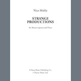 Nico Muhly 'Strange Productions' Piano & Vocal