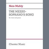 Nico Muhly 'The Mezzo-Soprano's Song' Piano & Vocal