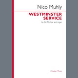 Nico Muhly 'Westminster Service' SATB Choir