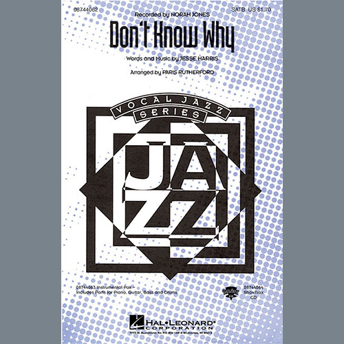 Easily Download Norah Jones Printable PDF piano music notes, guitar tabs for  SATB Choir. Transpose or transcribe this score in no time - Learn how to play song progression.