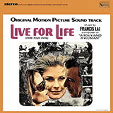 Norman Gimbel 'Live For Life' Piano, Vocal & Guitar Chords (Right-Hand Melody)