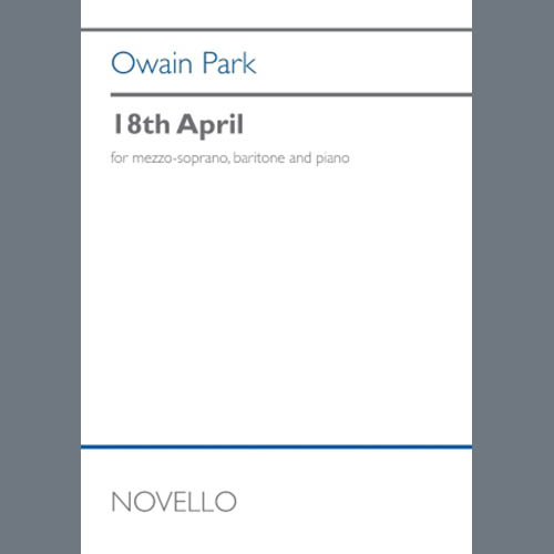Easily Download Owain Park Printable PDF piano music notes, guitar tabs for  Vocal Duet. Transpose or transcribe this score in no time - Learn how to play song progression.
