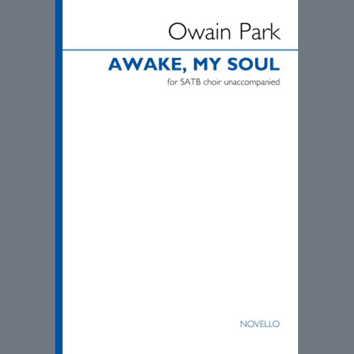 Easily Download Owain Park Printable PDF piano music notes, guitar tabs for  SATB Choir. Transpose or transcribe this score in no time - Learn how to play song progression.