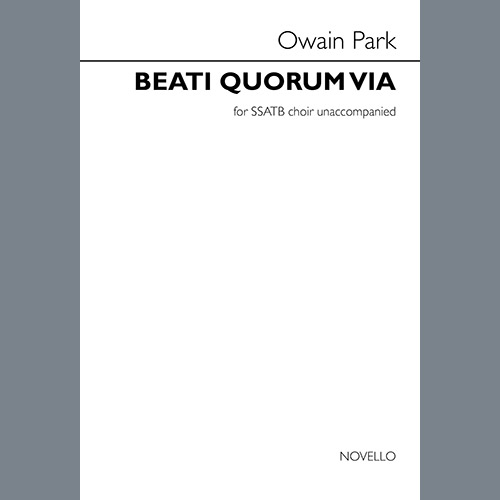 Easily Download Owain Park Printable PDF piano music notes, guitar tabs for  SSATB Choir. Transpose or transcribe this score in no time - Learn how to play song progression.