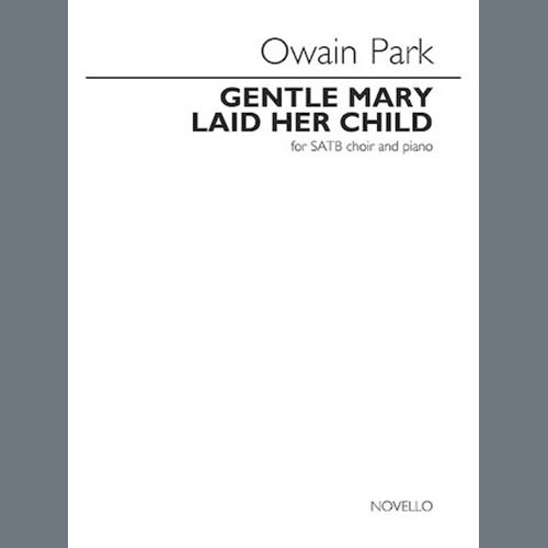 Easily Download Owain Park Printable PDF piano music notes, guitar tabs for  SATB Choir. Transpose or transcribe this score in no time - Learn how to play song progression.