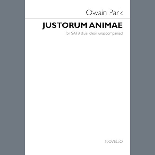 Easily Download Owain Park Printable PDF piano music notes, guitar tabs for  SATB Choir. Transpose or transcribe this score in no time - Learn how to play song progression.