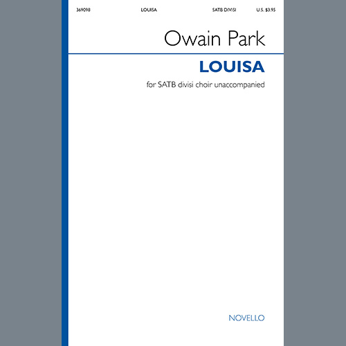 Easily Download Owain Park Printable PDF piano music notes, guitar tabs for  SATB Choir. Transpose or transcribe this score in no time - Learn how to play song progression.