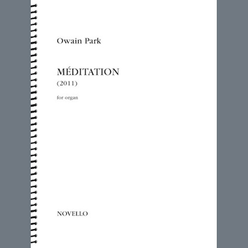 Easily Download Owain Park Printable PDF piano music notes, guitar tabs for  Organ. Transpose or transcribe this score in no time - Learn how to play song progression.