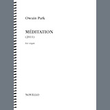 Owain Park 'Méditation' Organ