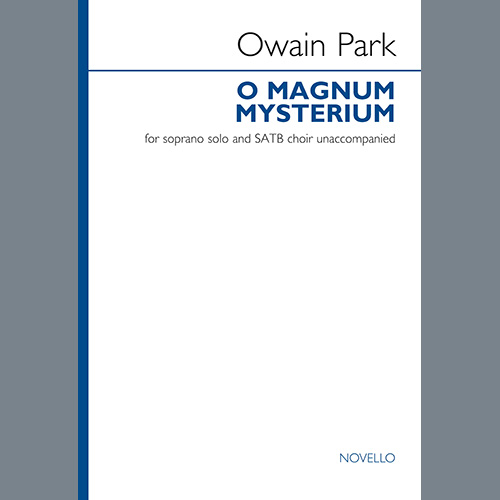 Easily Download Owain Park Printable PDF piano music notes, guitar tabs for  SATB Choir. Transpose or transcribe this score in no time - Learn how to play song progression.