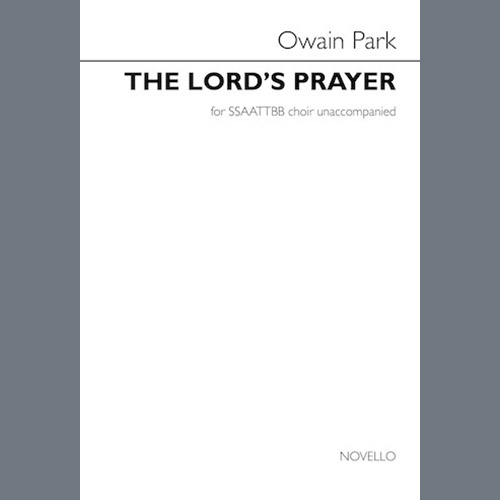 Easily Download Owain Park Printable PDF piano music notes, guitar tabs for  SATB Choir. Transpose or transcribe this score in no time - Learn how to play song progression.