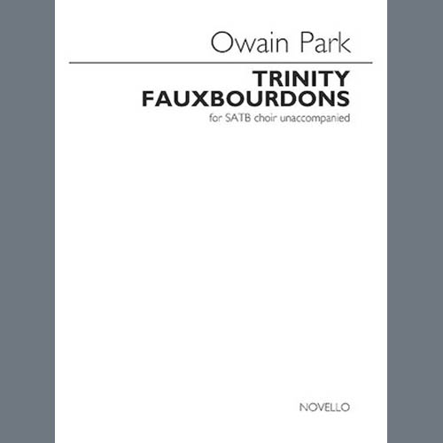 Easily Download Owain Park Printable PDF piano music notes, guitar tabs for  SATB Choir. Transpose or transcribe this score in no time - Learn how to play song progression.