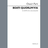 Download Owain Park Beati Quorum Via Sheet Music and Printable PDF music notes