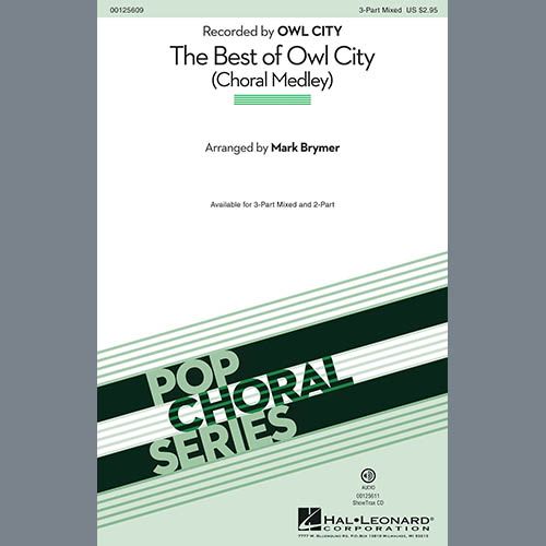 Easily Download Owl City Printable PDF piano music notes, guitar tabs for  2-Part Choir. Transpose or transcribe this score in no time - Learn how to play song progression.