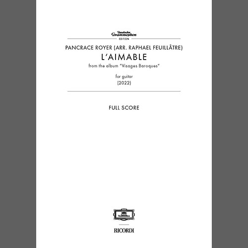 Easily Download Pancrace Royer Printable PDF piano music notes, guitar tabs for  Guitar Ensemble. Transpose or transcribe this score in no time - Learn how to play song progression.