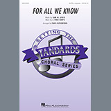 Paris Rutherford 'For All We Know' SATB Choir