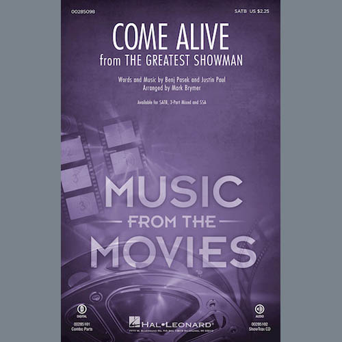 Easily Download Pasek & Paul Printable PDF piano music notes, guitar tabs for  SATB Choir. Transpose or transcribe this score in no time - Learn how to play song progression.