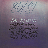 Pat Metheny '80/81' Real Book – Melody & Chords