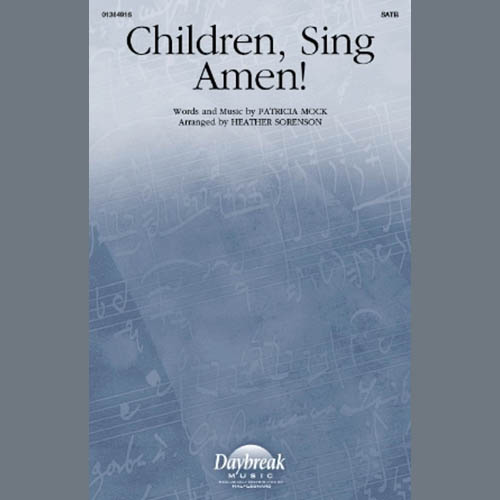 Easily Download Patricia Mock Printable PDF piano music notes, guitar tabs for  SATB Choir. Transpose or transcribe this score in no time - Learn how to play song progression.