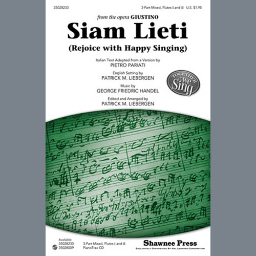 Easily Download Patrick M. Liebergen Printable PDF piano music notes, guitar tabs for  3-Part Mixed Choir. Transpose or transcribe this score in no time - Learn how to play song progression.
