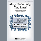 Paul Carey 'Mary Had A Baby' SATB Choir