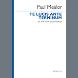 Paul Mealor 'Te Lucis Ante Terminum' Choir