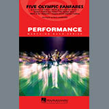 Paul Lavender 'Five Olympic Fanfares - 2nd Bb Trumpet' Marching Band