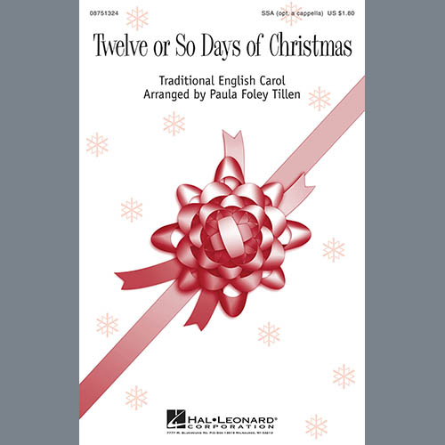 Easily Download Paula Foley Tillen Printable PDF piano music notes, guitar tabs for  SSA Choir. Transpose or transcribe this score in no time - Learn how to play song progression.